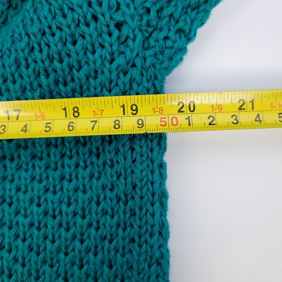 Vtg Gitano Womens L Pullover V Neck Sweater With Shoulder Pads - Picture 8 of 10